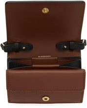 Burberry Beige E-Canvas Icon Stripe Card Case Bag