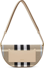 Burberry Beige Small Check Olympia Bag