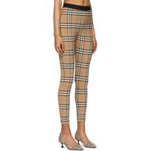 Burberry Beige Vintage Check Belvoir Leggings