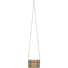 Burberry Beige Vintage Check Card Case Bag