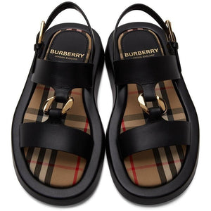 Burberry flats clearance sandals