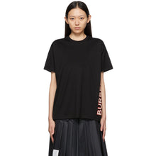 Burberry Black Carrick Logo T-Shirt - T-shirt Burberry Black Carrick Logo - 버버리 블랙 Carrick 로고 티셔츠