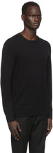 Burberry Black Cashmere Monogram Motif Sweater