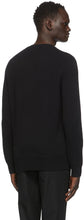 Burberry Black Cashmere Monogram Motif Sweater