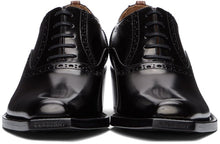 Burberry Black D-Ring Heeled Brogues