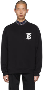 Burberry Black Dryden Sweatshirt - Burberry Black Dryden Sweat-shirt - 버버리 블랙 드라이 덴 스웨터