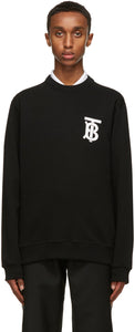 Burberry Black Dryden Sweatshirt - Burberry Black Dryden Sweat-shirt - 버버리 블랙 드라이 덴 스웨터