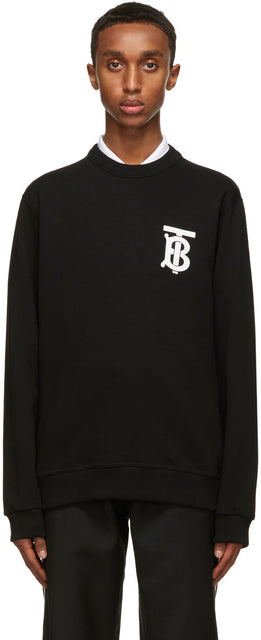 Burberry Black Dryden Sweatshirt - Burberry Black Dryden Sweat-shirt - 버버리 블랙 드라이 덴 스웨터