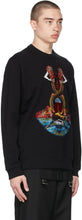 Burberry Black Embroidered Mermaid Sweater