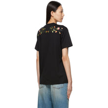 Burberry Black Flowers Carrick T-Shirt
