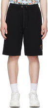 Burberry Black Globe Graphic Shorts - Short graphique Burberry Black Globe - 버버리 블랙 글로브 그래픽 반바지