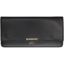 Burberry Black 'Horseferry' Haley Continental Wallet - Burberry Black 'Horse' HaReferry 'Haley Portefeuille continental - 버버리 블랙 '마워'헤일리 대륙 지갑