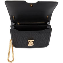 Burberry Black Medium Monogram TB Bag - Burberry Noir Moyen Monogram TB Sac - 버버리 블랙 중간 monogram tb bag.