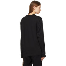 Burberry Black Monogram Atherton Long Sleeve T-Shirt