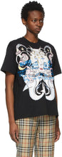 Burberry Black Montage Print T-Shirt