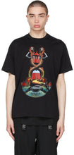 Burberry Black Oversized Mermaid Print T-Shirt - T-shirt imprimé sirène surdimensionné noir burberry - 버버리 블랙 대형 인어 프린트 티셔츠