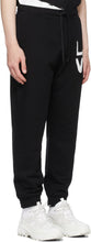 Burberry Black Print 'Love' Jogging Lounge Pants