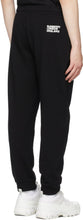 Burberry Black Print 'Love' Jogging Lounge Pants