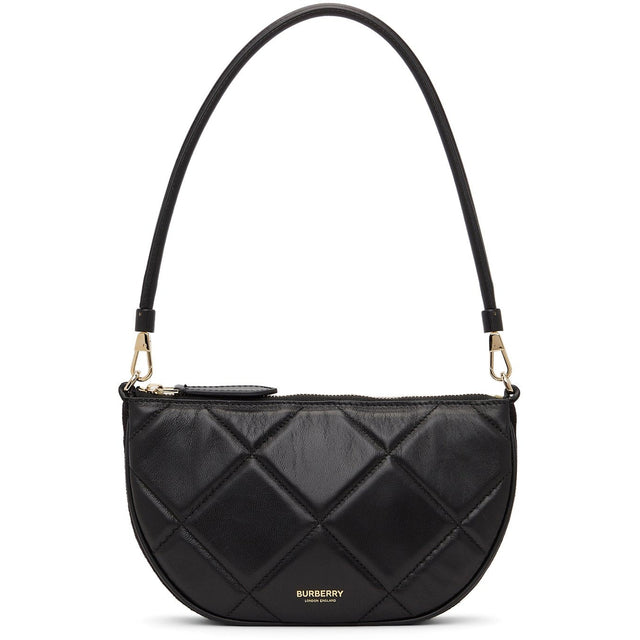 Burberry Black Quilted Mini Olympia Bag - Burberry Noir Mini Sac Olympia matelassé matelassé - 버버리 블랙 퀼트 미니 올림피아 가방
