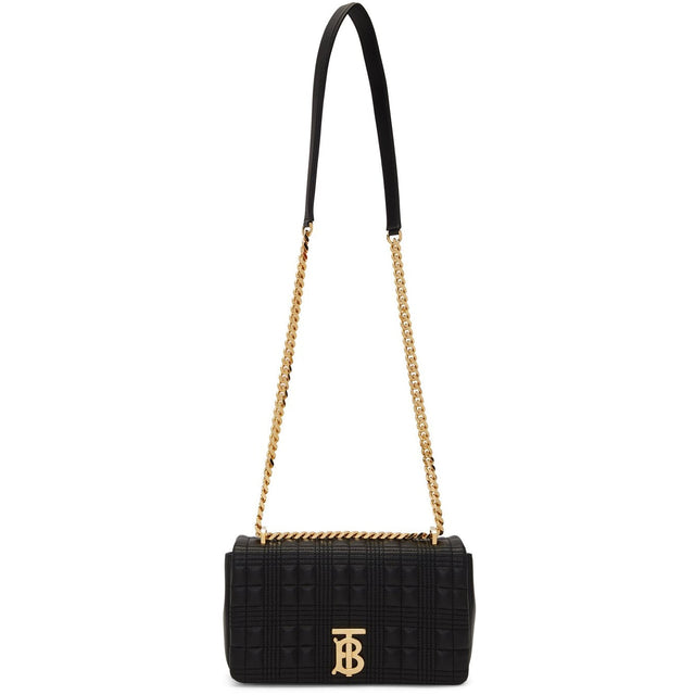 Burberry Black Quilted Small Lola Bag - Burberry Noir petit sac lola matelassé - 버버리 블랙 퀼트 작은 롤라 가방