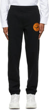 Burberry Black Shark Graphic AppliquÃ© Lounge Pants - Burberry Noir Shark Graphic appliquélique pantalon - 버버리 검은 상어 그래픽 아플리카 © 라운지 바지