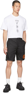 Burberry Black Shark Patch Shorts