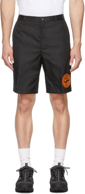 Burberry Black Shark Patch Shorts - Burberry Black Shark Patch Short - 버버리 블랙 상어 패치 반바지