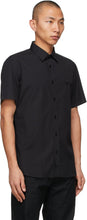 Burberry Black Sherwood Short Sleeve Shirt