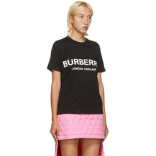 Burberry Black Shotover Logo T-Shirt