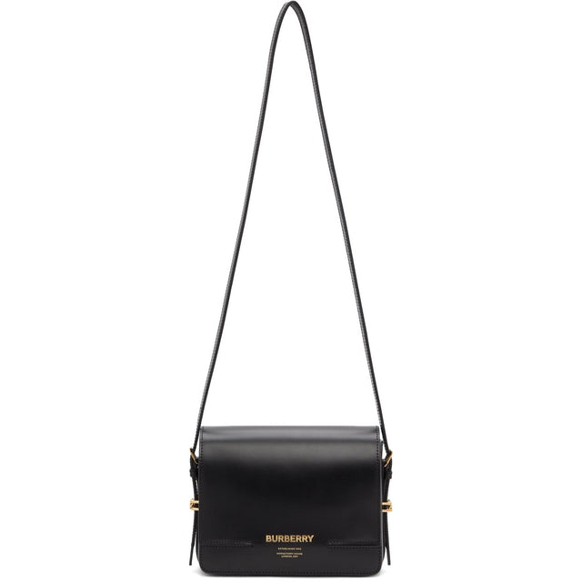 Burberry Black Small Grace Shoulder Bag - Burberry Noir Petit Sac à bandoulière Grace - 버버리 블랙 작은 그레이스 숄더 백
