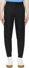 Burberry Black Stripe Jogging Lounge Pants - Pantalon de salon de jogging à rayures noires burberry - 버버리 블랙 스트라이프 조깅 라운지 바지
