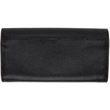 Burberry Black TB Monogram Halton Continental Wallet