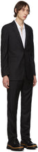 Burberry Black Wool Classic Suit