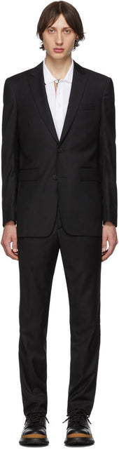 Burberry Black Wool Classic Suit - Burberry Black Laine Classic costume - 버버리 블랙 울 클래식 슈트