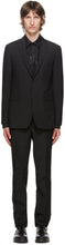 Burberry Black Wool Slim-Fit Suit - Costume mince en coupe de laine noire Burberry - 버버리 블랙 양모 슬림 피트 슈트