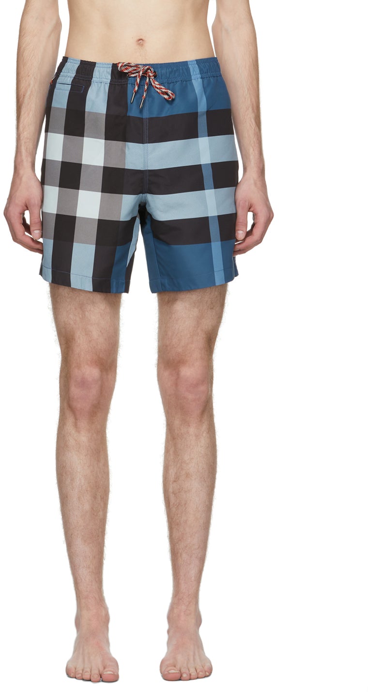 Burberry shorts blue Clearance