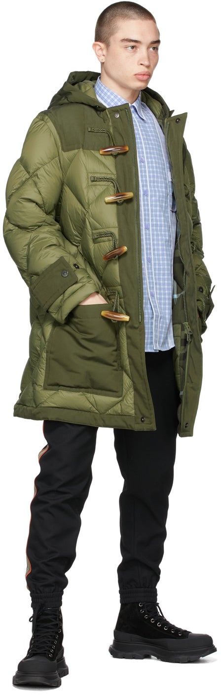 Burberry Blue Cotton Contrast Check Shirt