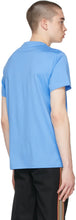 Burberry Blue Cotton TB T-Shirt
