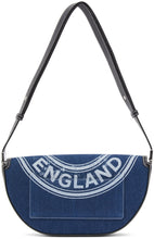 Burberry Blue Denim Olympia Bag