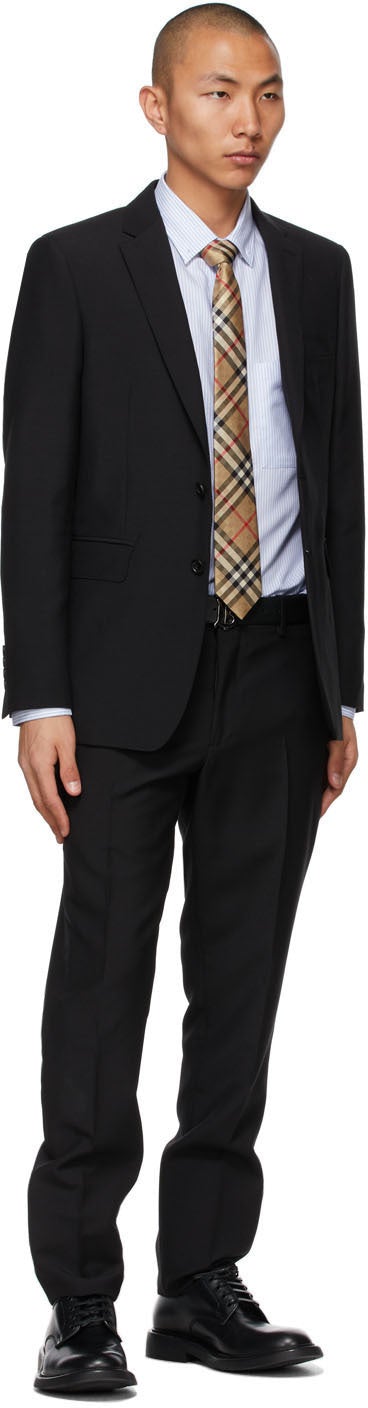 Burberry Blue Icon Stripe Slim Fit Shirt