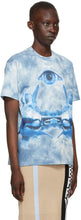 Burberry Blue Tie-Dye Oversized Shark T-Shirt