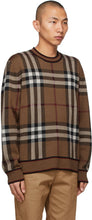 Burberry Brown Check Naylor Sweater