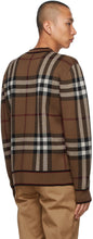 Burberry Brown Check Naylor Sweater