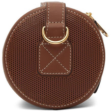 Burberry Brown Perforated Barrel Pouch