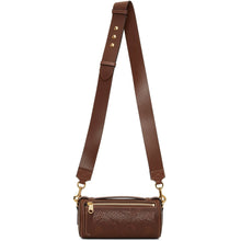 Burberry Brown Perforated Barrel Pouch - Burberry Brown Barrel Pochette perforée - 버버리 브라운 천공 배럴 파우치