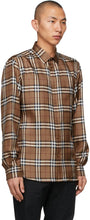 Burberry Brown Vintage Check Sandcroft Shirt