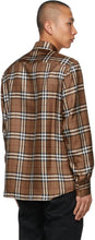 Burberry Brown Vintage Check Sandcroft Shirt
