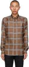 Burberry Brown Vintage Check Sandcroft Shirt - Chemise Sandcroft Vintage Vintage Burberry Brown Vintage - 버버리 브라운 빈티지 확인 Sandcroft Shirt.
