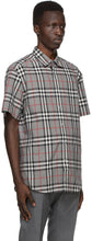 Burberry Grey Check Caxton Shirt