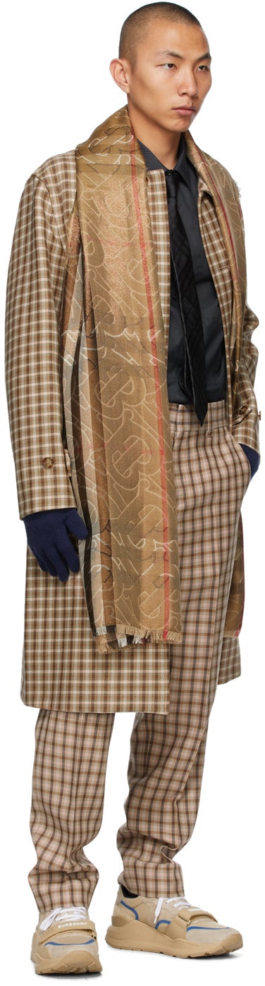 Burberry Grey Check Sanders Shirt